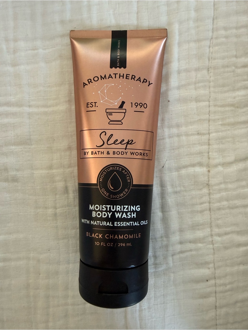 New Bath & Body Works Aromatherapy Sleep Black Chamomile Body Wash 8oz